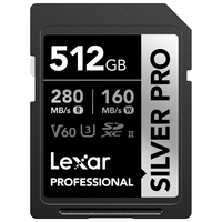 Lexar 雷克沙 SILVER PRO 存储卡 512GB(V60、U3、class10)