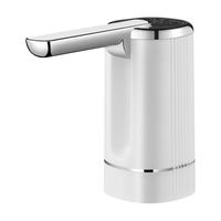 AUX奥克斯桶装水抽水器自动取水器电动压水器折叠大桶水吸水器家用饮水机抽水泵 【星辉银】折叠防菌+3档智能随心喝