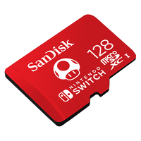 SanDisk 闪迪 switch内存卡游戏专用款TF卡游戏专用存储卡 任天堂Switch授权款 128G 套装