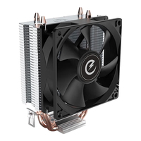  PowerTrain/动力火车 高效节能2热管 CPU风冷散热器 9cm风扇