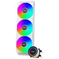 PCCOOLER 超频三 PD360 SE ARGB 360冷排 一体式水冷散热器 白色