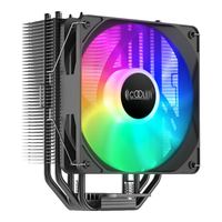 PCCOOLER/超频三 四热管 CPU散热器 硅脂 风冷