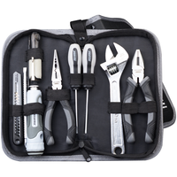 移动端、京东百亿补贴：京选 JERXUN）家用工具箱包套装多功能电工维修载组套钳子扳手电笔螺丝刀组合