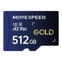 移速（MOVE SPEED）512GB TF（MicroSD）内存卡高速 V60相机存储卡手机平板游戏机 行车记录仪/监控摄像头