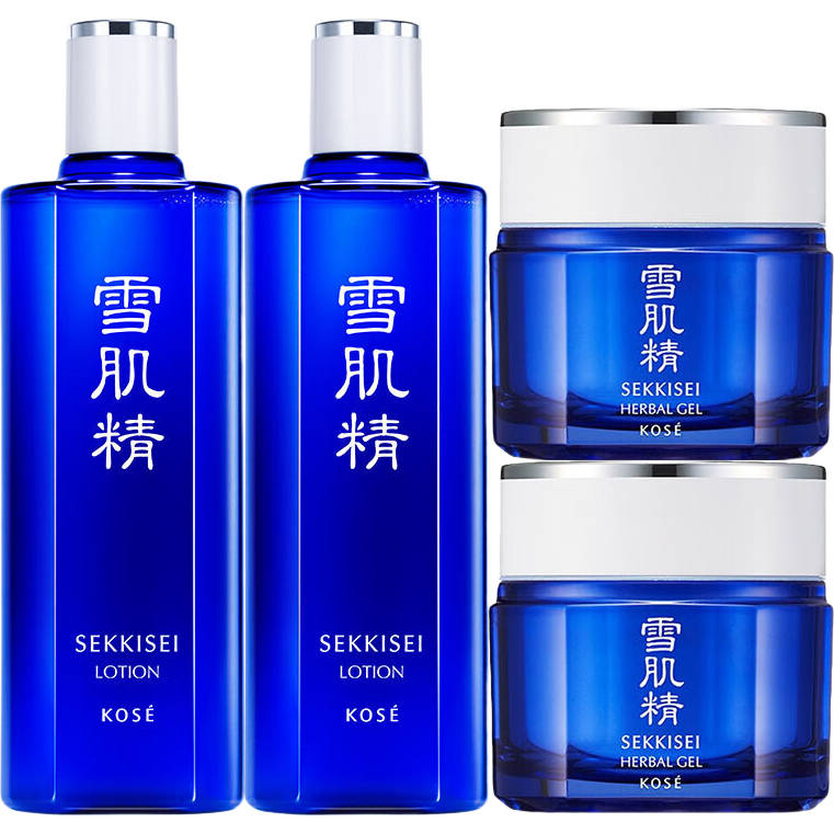  SEKKISEI/雪肌精 补水保湿 水乳套装  360ml+80g