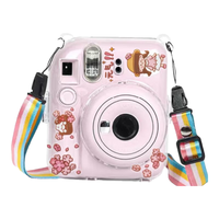 润哲 防摔防尘 相机保护壳 肩带 透明