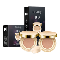 BIOAQUA/泊泉雅 保湿防水防汗遮瑕 气垫BB霜+替换装 自然色 15g