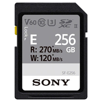 SONY 索尼 E系列 SF-E256 SD存储卡 256GB（UHS-II、V60、U3）