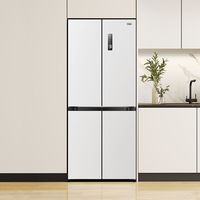 奥马430升Plus一级节能三变频风冷无霜超薄零嵌底部散热冰箱