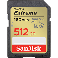 /闪迪 Sandisk 180MB/S SD卡 512GB