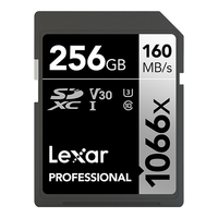 Lexar 雷克沙 PROFESSIONAL SD存储卡 256GB(UHS-I、V30、U3)