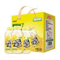 梨源果100%鸭梨汁318ml*10瓶 0添加果饮整箱果汁饮料