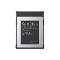  闪迪 Sandisk  PRO-CINEMA CFexpress 存储卡 640GB（1700MB/s）