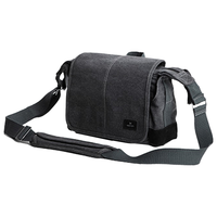 MATIN/马田 帆布文艺复古 单反相机包 文艺黑