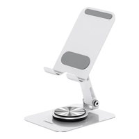  PISEN/品胜 可旋转折叠 手机支架  白色