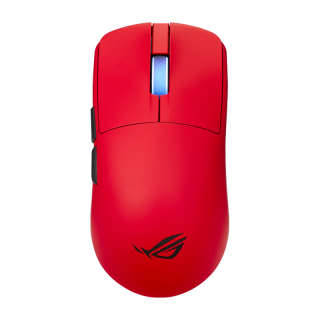 ROG 轻量化48g 无线游戏鼠标  熔岩红