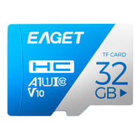 EAGET 忆捷 T1 蓝白卡 Micro-SD存储卡 32GB（USH-I、V30、U3、A1）