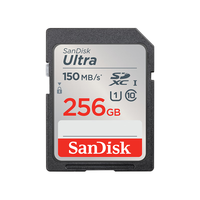  /闪迪 Sandisk  至尊高速系列 读速120MB/s SD存储卡  256GB