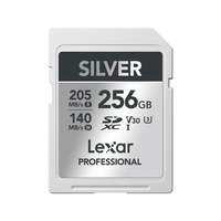 Lexar/雷克沙 读205MB/s 写140MB/s SD存储卡  256GB
