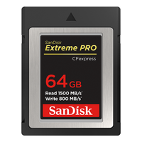 闪迪 Sandisk Extreme PRO 至尊超极速系列 SDCFE-064G-ZN4NN CF存储卡 64GB(1500MB/s)