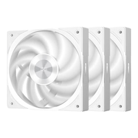 PCCOOLER 超频三 F5R120 120mm 机箱风扇 白色 3个装