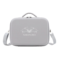 沃科玛适用于DJI大疆mini3pro收纳包迷你3无人机手提盒mini3便携斜跨背包箱防护全套收纳包 (Mini3/3pro)单机肩带包-无屏牛津布黑