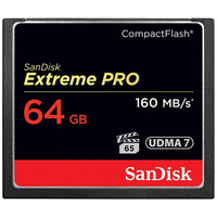  闪迪 Sandisk  至尊超极速系列 Extreme PRO CF存储卡 64GB（UHS-III）