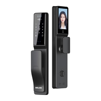 德力西电气智能门锁家用指纹锁电子锁全自动智能锁密码猫眼3D人脸指静脉 【D5M猫眼款】远程可视解锁 【全国免费上门】终生专业维护