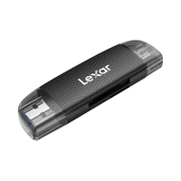 雷克沙 SD高速存储卡 USB3.2双口读卡器