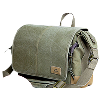 MATIN/马田 帆布文艺复古 单反相机包 复古绿