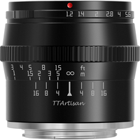  TTArtisan/铭匠光学 大光圈 定焦镜头  单镜头套机 黑色 50mm F1.2
