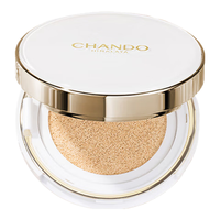 自然堂 CHANDO雪润晶采裸透气垫霜提亮肤色遮瑕气垫 1号色亮白色14g*2