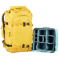 Shimoda摄影包 专业户外相机包轻量背负单反包十木塔下田翼动action x40v2中号单反内胆套装明黄色520-134 新X40v2中号单反内胆套装-明黄