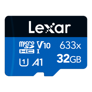 雷克沙 633X Micro-SD存储卡 32GB（UHS-I、V30、U3、A1）