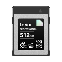 雷克沙 读1900MB/s 写1700MB/s CFexpress Type B存储卡  512GB