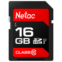 Netac 朗科 P600 专业版 SD存储卡 16GB（UHS-I、C10、U1）