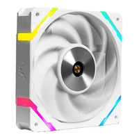 VALKYRIE 瓦尔基里 X12 ARGB 25mm 机箱散热风扇 单个装 白色