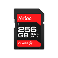 Netac 朗科 P600 专业版 SD存储卡 256GB（UHS-I、C10、U1）