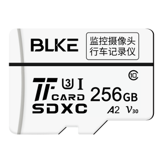 BLKE 小米专用监控TF卡 Micro-SD存储卡 256GB（USH-I、V30、U3、A2）