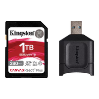  Kingston/金士顿 高速280MB/s SD卡+金士顿高速3.2读卡器  1TB