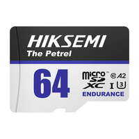 HIKVISION 海康威视 海燕系列 Micro-SD存储卡 64GB（UHS-I、V30、U3、A2）