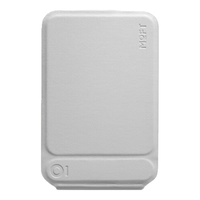 MOFT 适用iphone15/Plus/Pro Max直播拍摄自拍磁吸多功能手机苹果支架三角无线充兼容Magsafe 迷雾灰