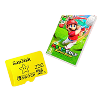 闪迪 SanDisk256GB 任天堂授权游戏TF存储卡+128GB 高速传输固态U盘套装 Switch游戏内存卡+高速固态U盘
