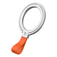 图拉斯 TORRAS磁吸支架手机壳指环扣桌面支架支撑架magsafe磁力环强力Vlog拍摄摄影神器14Pro背贴可调节旋转金属支点 橙