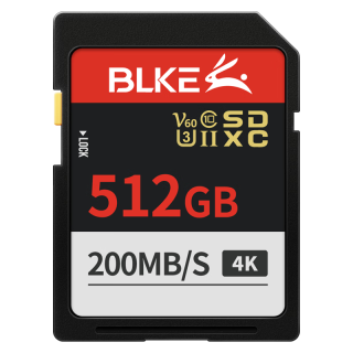  BLKE 超高速 SD存储卡+SD读卡器  512GB