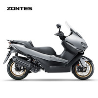 升仕ZONTES 2026升仕368K电子油门版踏板车国四单缸水冷368cc 机甲灰