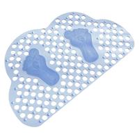 浴室防滑垫卫生间浴缸脚垫淋浴房防摔吸盘地垫按摩硅胶排水沐浴