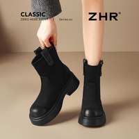 【79元雪地靴合集】ZHR雪地靴女秋冬加绒保暖短靴 39