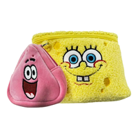 KKV联名海绵宝宝授权化妆包大容量便携旅游出行区域收纳洗漱新年 化妆包（好朋友）