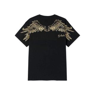 BOY LONDON BOYLONDON春夏款潮牌男女简约纯棉短袖T恤N01909 XL 黑色